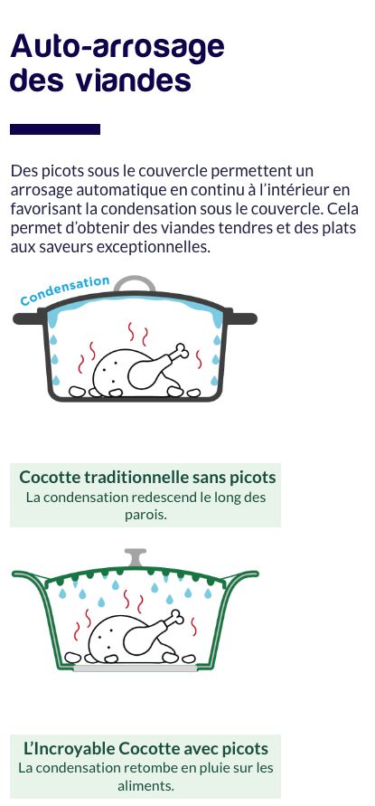 COOKUT - Cocotte 24 CM PERLE (Gris)