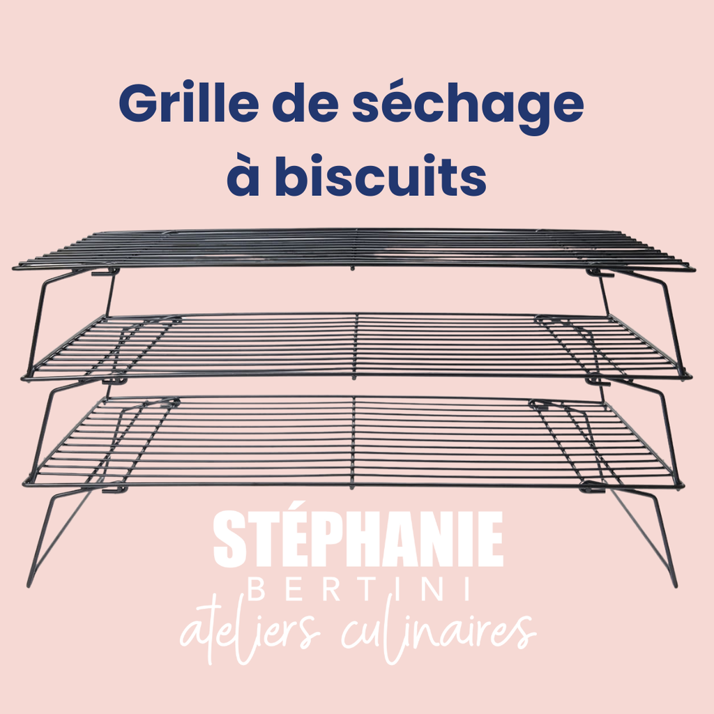 Patisse - Grille séchage à biscuits - 3 étages (pliantes)