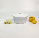 COOKUT - Cocotte 28 CM POLAIRE (Blanche)