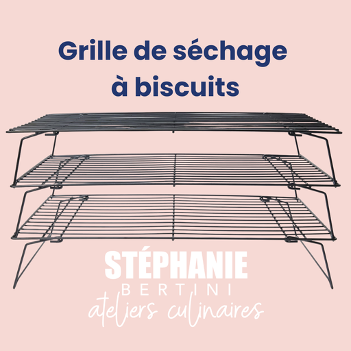 Patisse - Grille séchage à biscuits - 3 étages (pliantes)